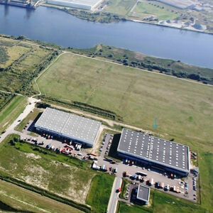 aerial photo NEL 2020 warehouse
