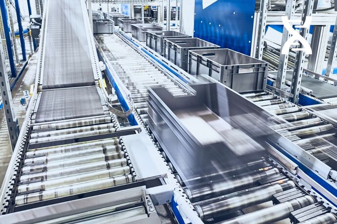 Optimization of automated conveyors for routing and scheduling your parcels, totes, pallets... Optimization of automated conveyors for routing and scheduling your parcels, totes, pallets...