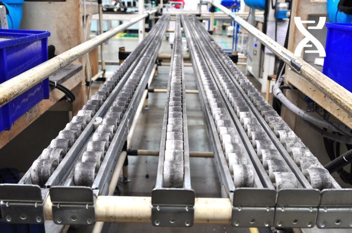 Dynamic storage is intended to be mechanized in partially automated warehouses. Dynamic storage is intended to be mechanized in partially automated warehouses.