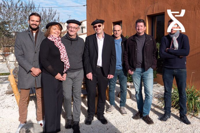 Infflux teams worked hand in hand with Paysans de Rougeline.