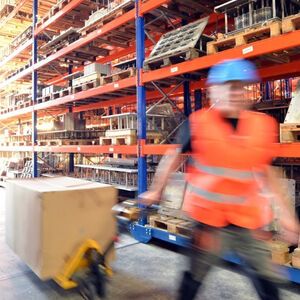 Logistics operations in the warehouse