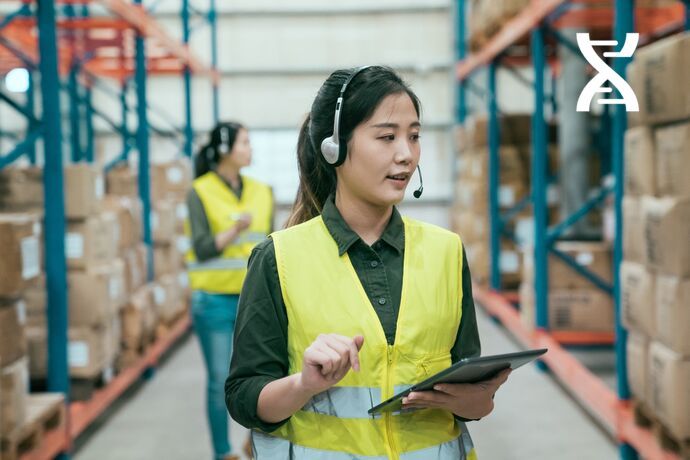 Voice assistance keeps your eyes and hands free.