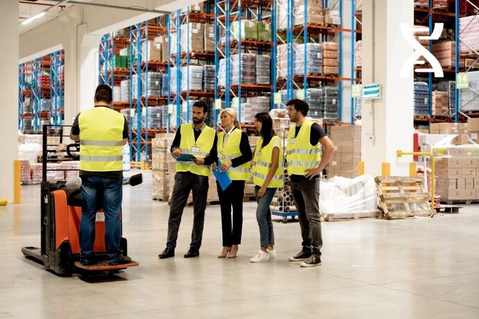 On-the-job training provides a more realistic view of warehouse management issues. On-the-job training provides a more realistic view of warehouse management issues.