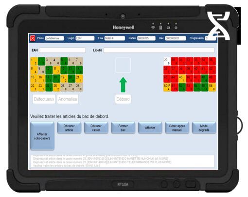 Real-time monitoring of order preparation Real-time monitoring of order preparation