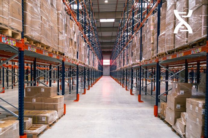 New warehouse being filled