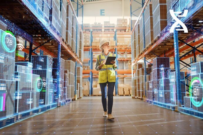 The warehouses of the future will be ultra-connected. The warehouses of the future will be ultra-connected.