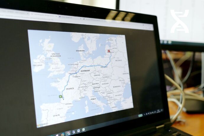 The TMS is compatible with all modes of transport: sea, air, road, rail and river.