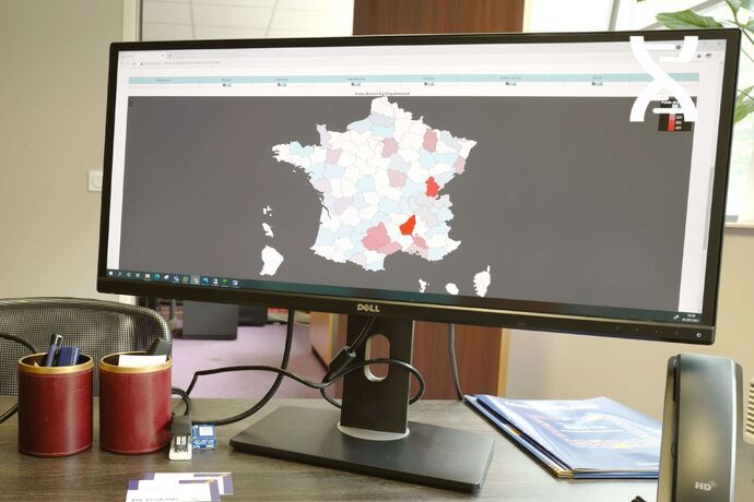 Transport issues are analyzed from several angles: carrier, department or region, customer, product type, weight, pallets and other configurable variables.