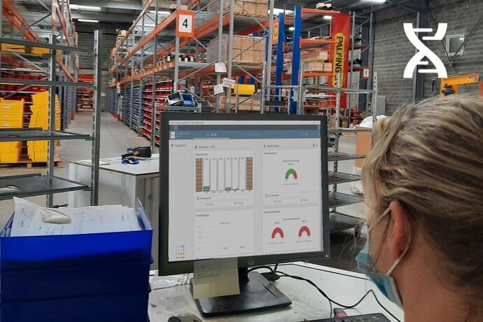 A WMS provides one-click access to relevant KPIs. A WMS provides one-click access to relevant KPIs.